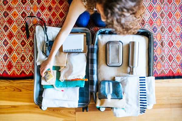 Nachhaltiges Reisen Packen