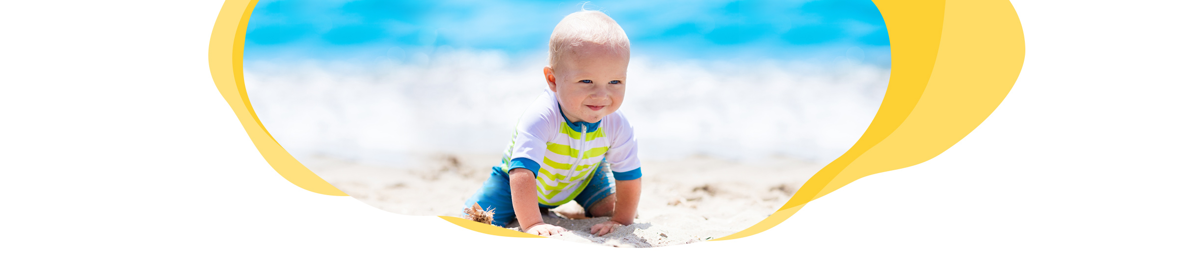 Erster Strandurlaub mit Baby - Header