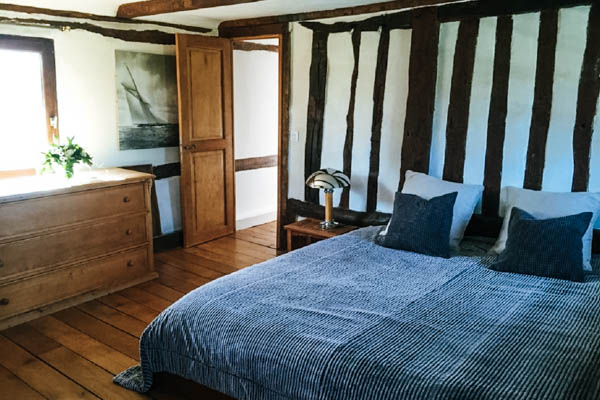 Schlafzimmer im Ferienhaus Deauville