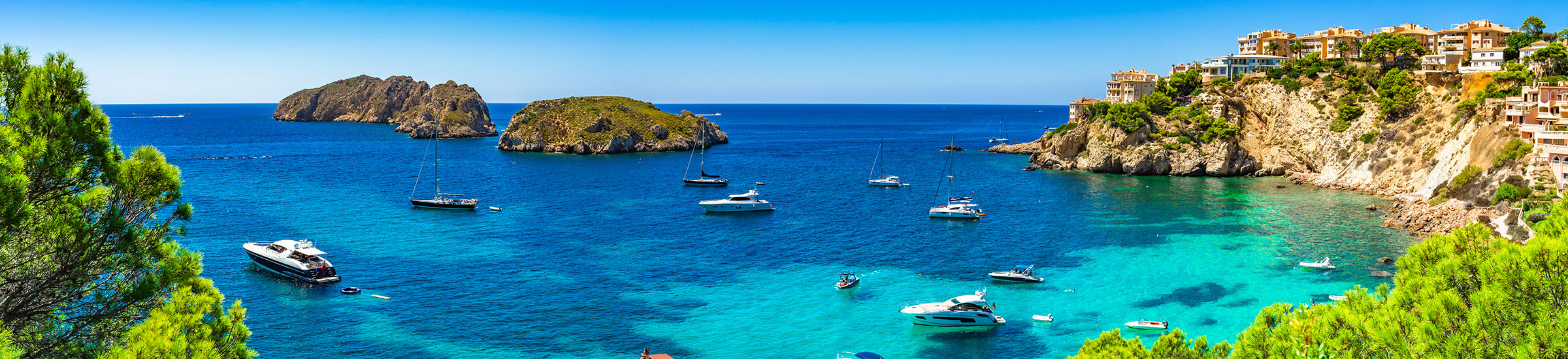 Bucht vor Santa Ponsa Mallorca