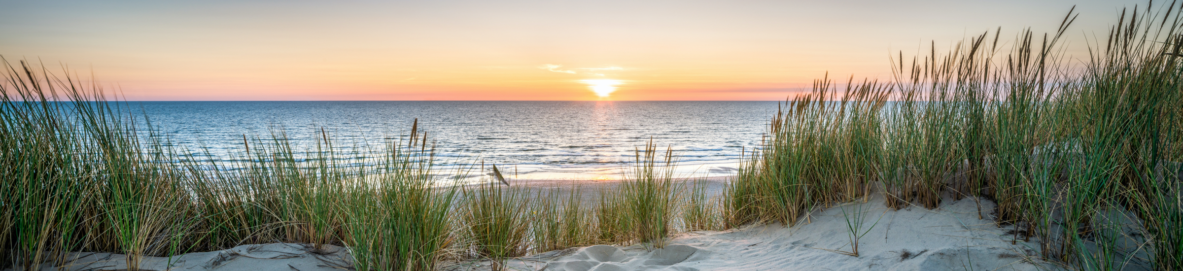 Sonnenuntergang am Strand