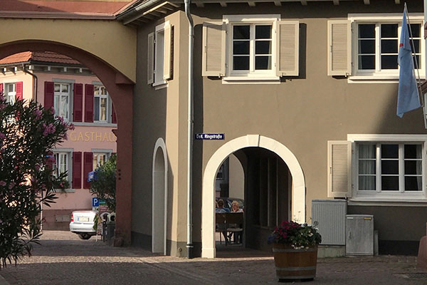 Haus Eiche in Ettlingen von außen