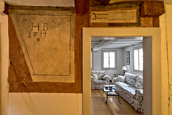 historisches Detail im Austragshaus Rhön